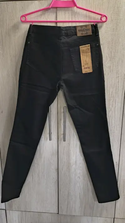 Jeans negros Vintage para mujer - miniatura 1