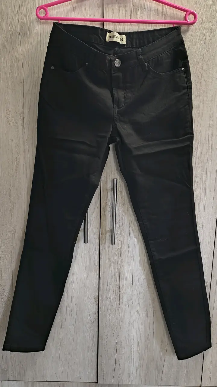 Jeans negros Vintage para mujer - 2