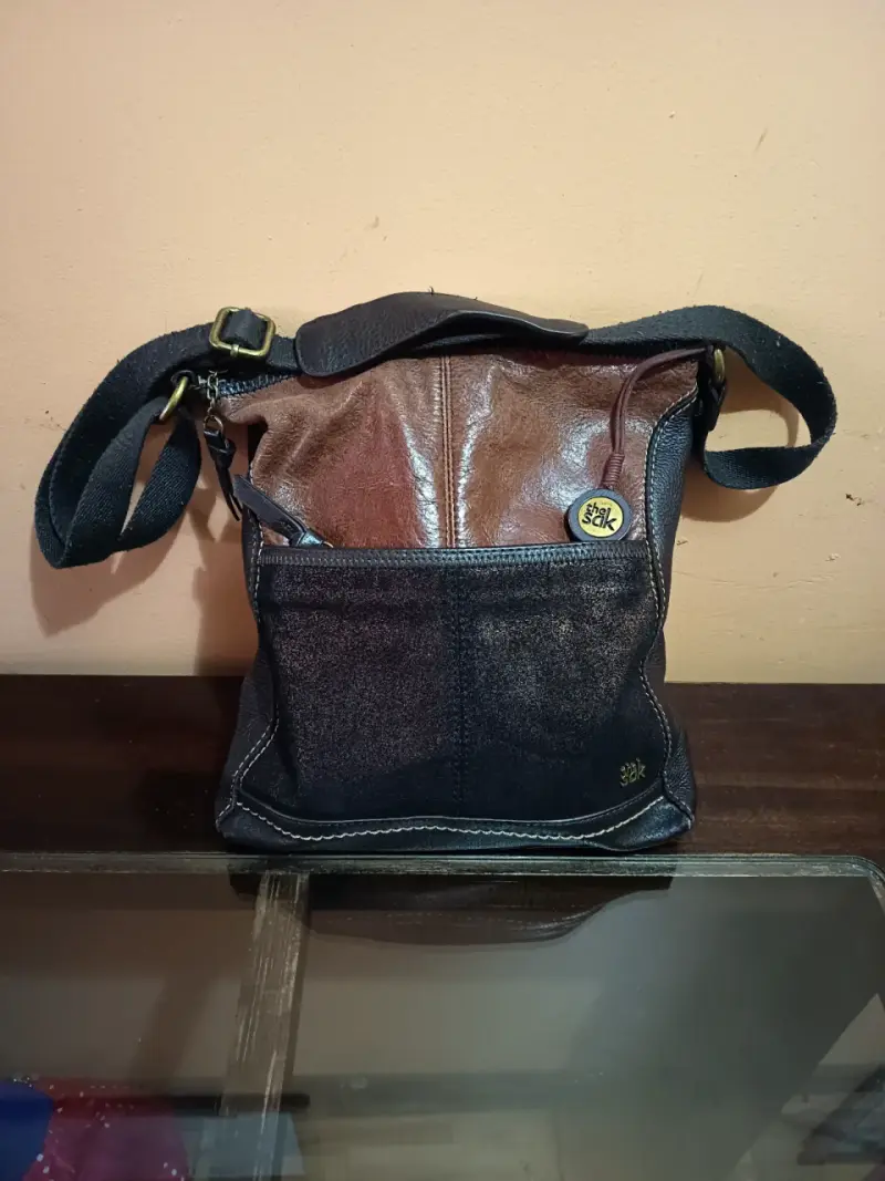 Bolso de cuero The Sak con correa ajustable - 1