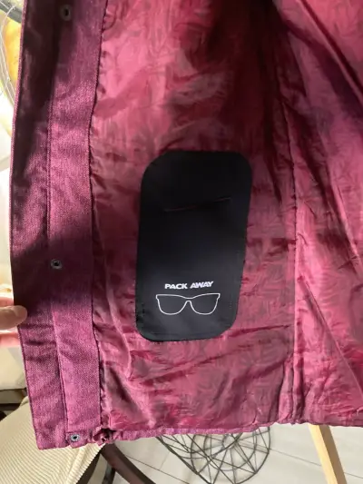 Chaqueta Weinbrenner impermeable burdeos - miniatura 6