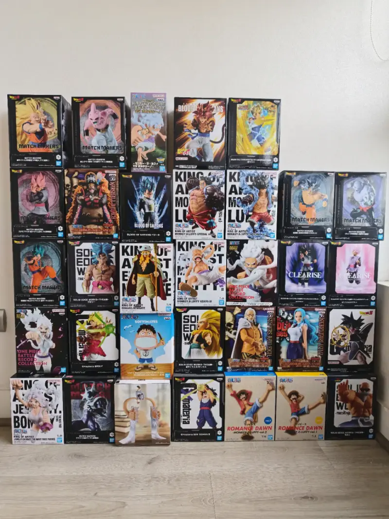 Figuras de Anime Dragon Ball y One Pie - 1