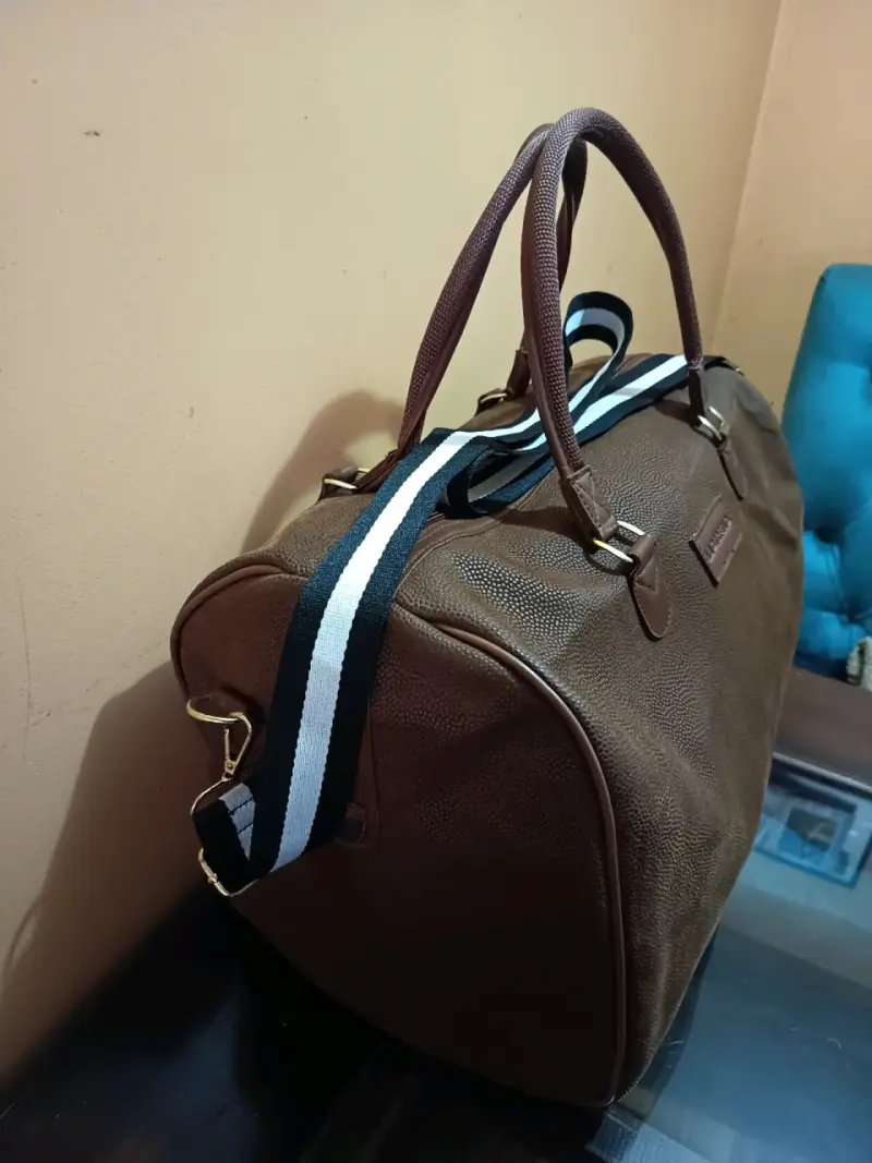 Bolso de mano marrón Lagerfeld con correa ajustabl - 3