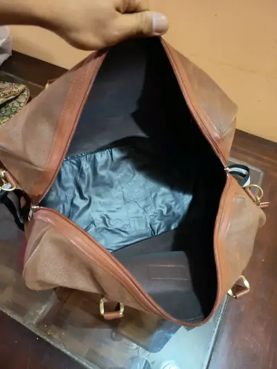 Bolso de mano marrón Lagerfeld con correa ajustabl - miniatura 5