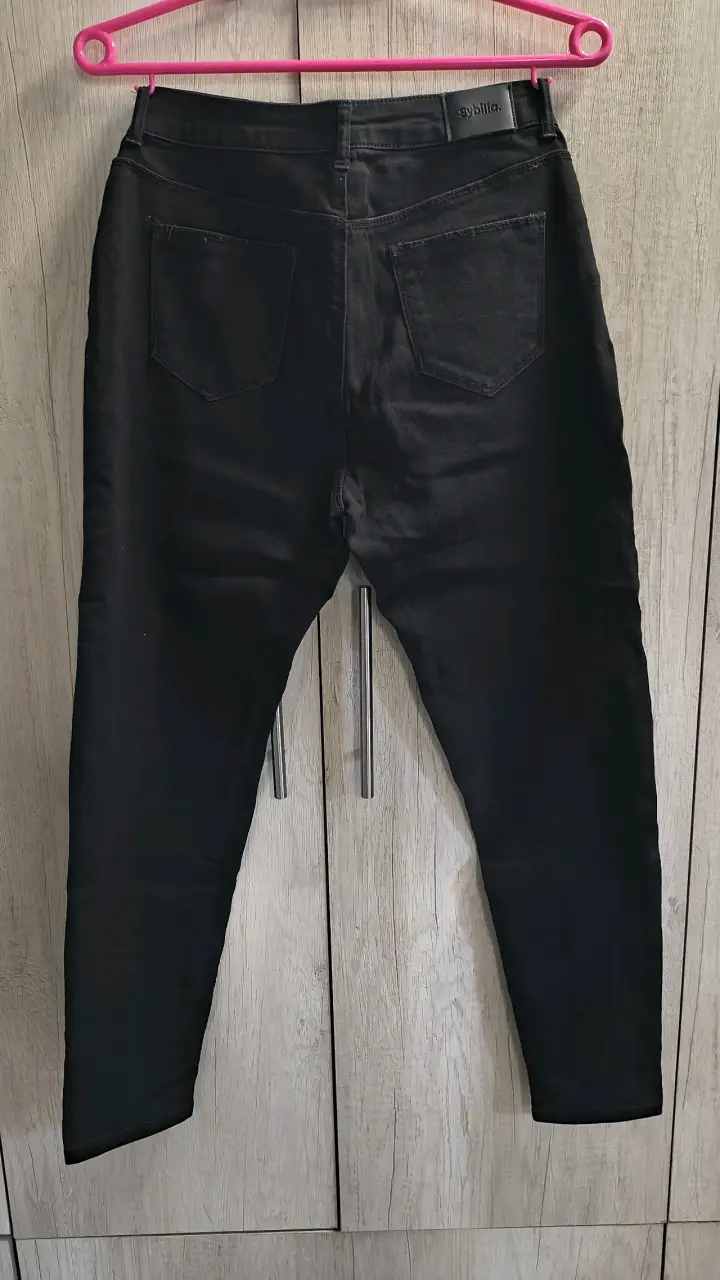 Pantalones negros Sybilla Zoe para mujer - 2