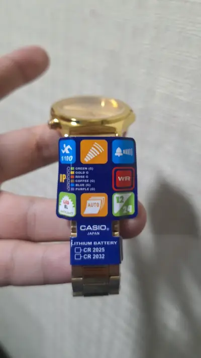 Reloj Casio dorado NUEVO PRECIO OFERTA - miniatura 2