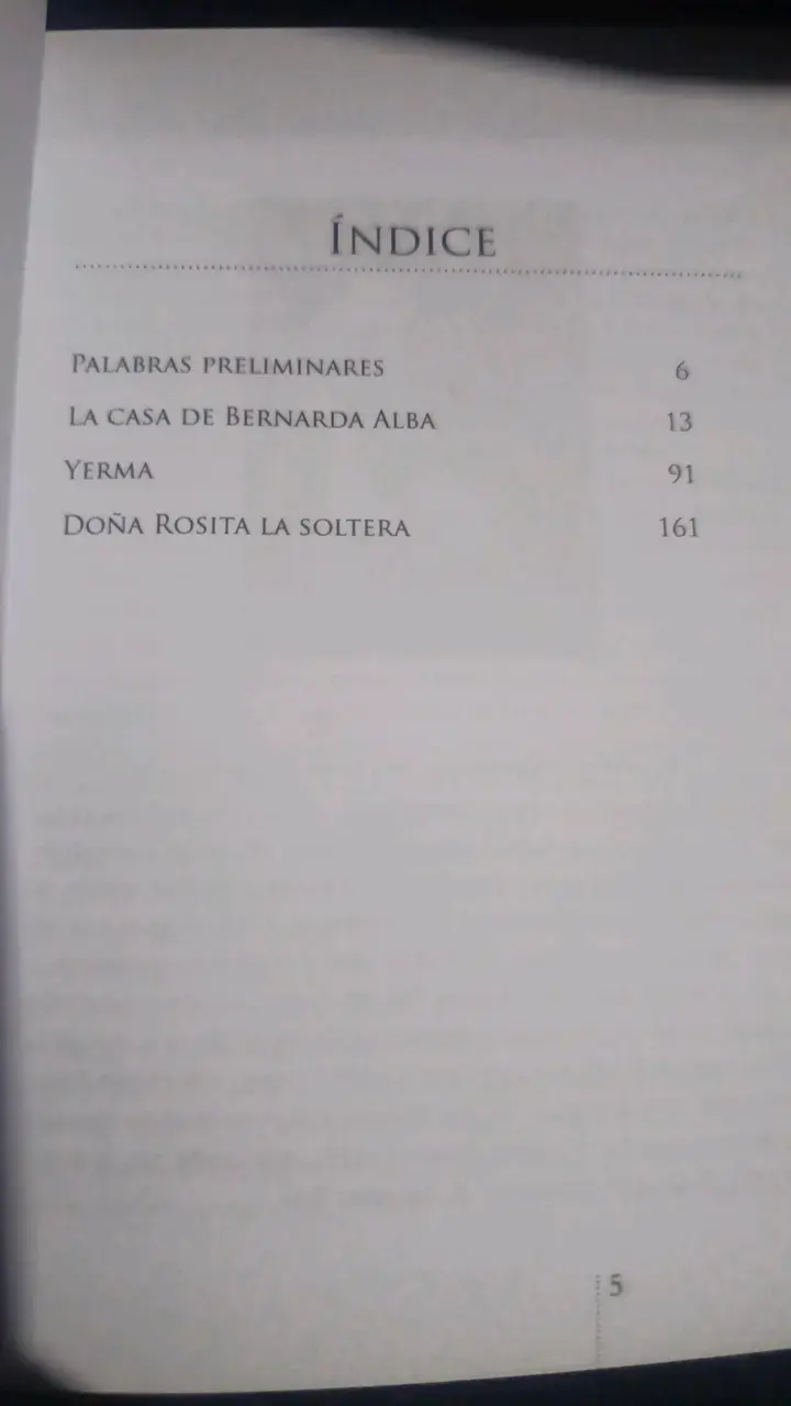 Libro La Casa de Bernarda Alba de Federico García Lorca - 2