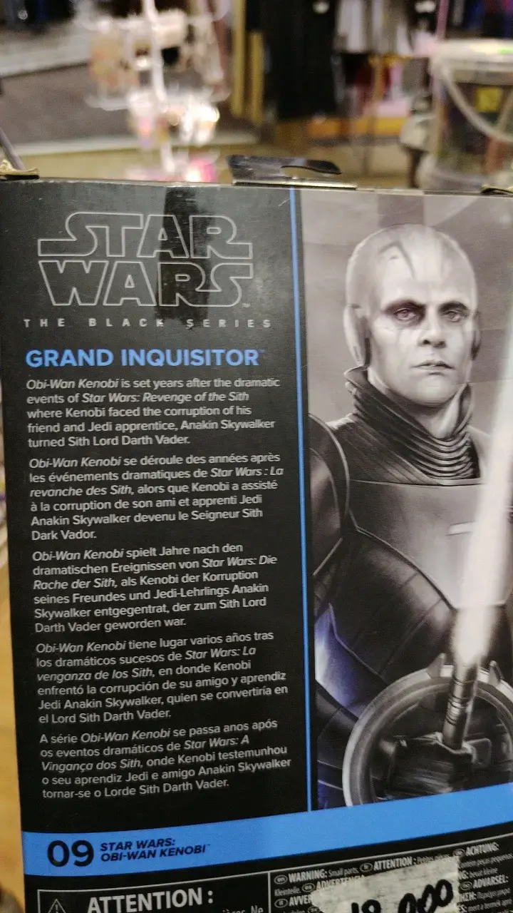 Figura Star Wars Grand Inquisitor Black Series - 2