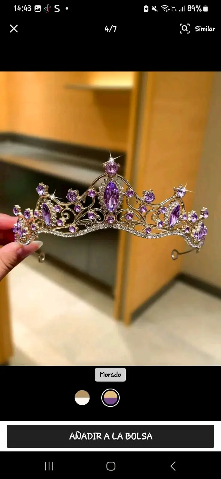 Disfraz de princesa con corsé y accesorios - 4