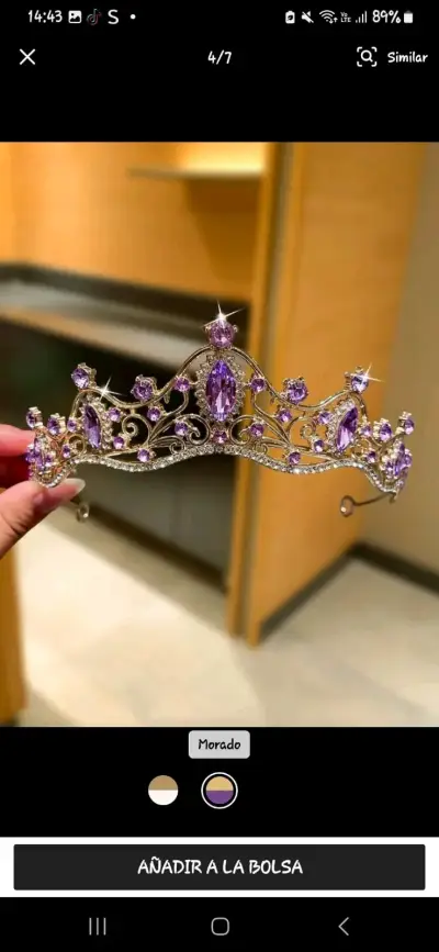 Disfraz de princesa con corsé y accesorios - miniatura 4