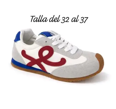 Zapatillas infantiles blancas con diseño colorido - miniatura 5
