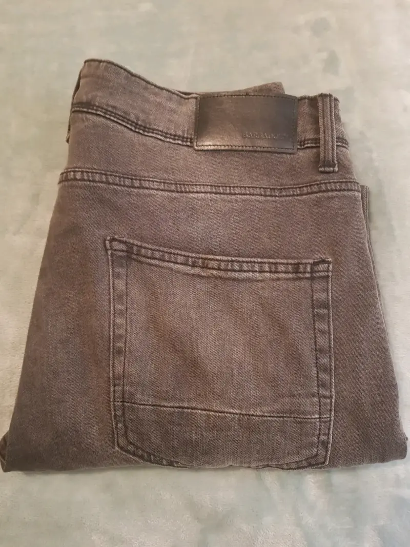 Jeans Barbados gris para hombre talla 48 - 4