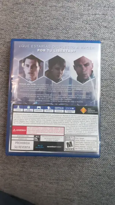 Juego PS4 Detroit: Become Human en buen estado - miniatura 2