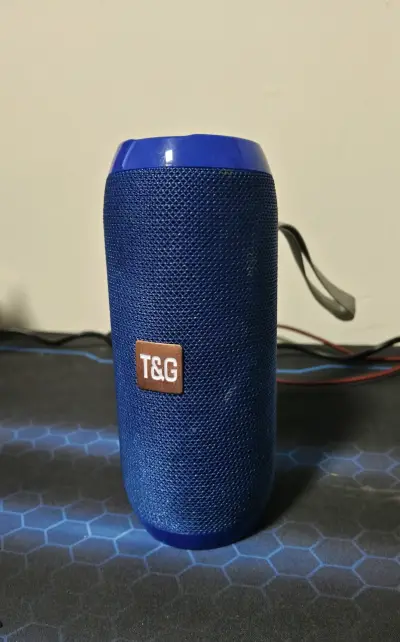 Parlante Bluetooth Portátil T&G Azul - miniatura 1