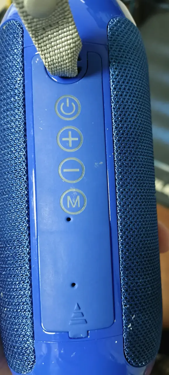 Parlante Bluetooth Portátil T&G Azul - 3