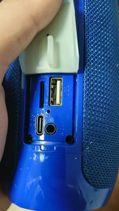 Parlante Bluetooth Portátil T&G Azul - miniatura 4