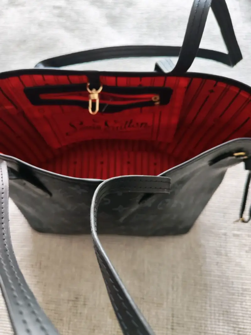 Bolso tote Louis Vuitton Monogram Negro - 3