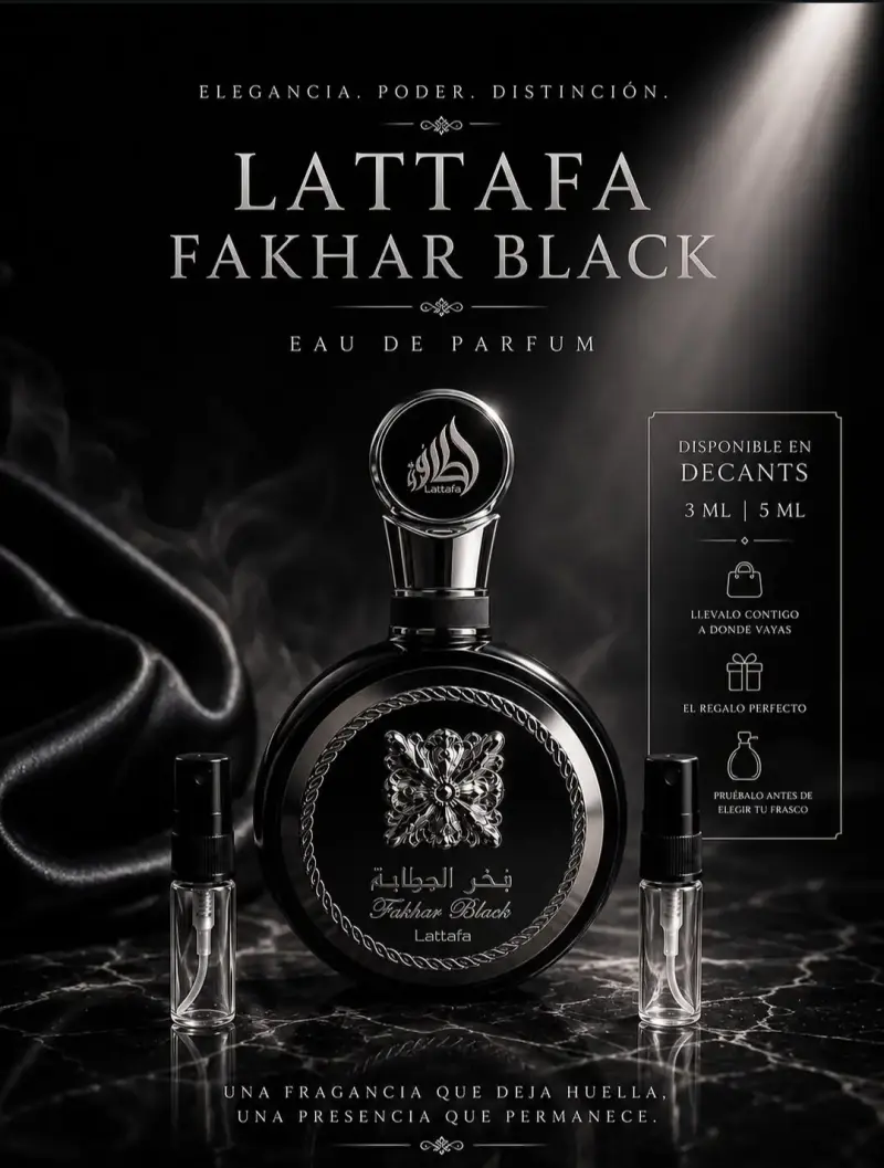 Perfume Lattafa Fakhar Black Eau de Parfum