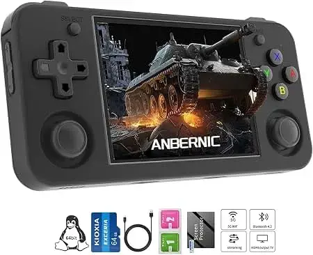 Consola portátil Anbernic RG35XXH negra - 2