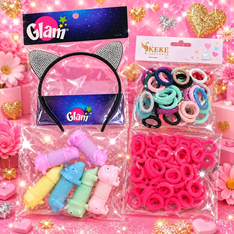 Set de Accesorios para el Cabello Glam y Keke - 2