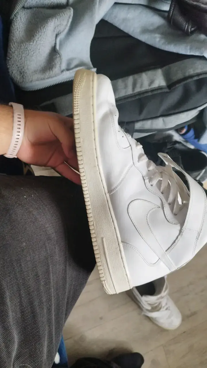 Zapatillas deportivas blancas Nike Air Force - 4