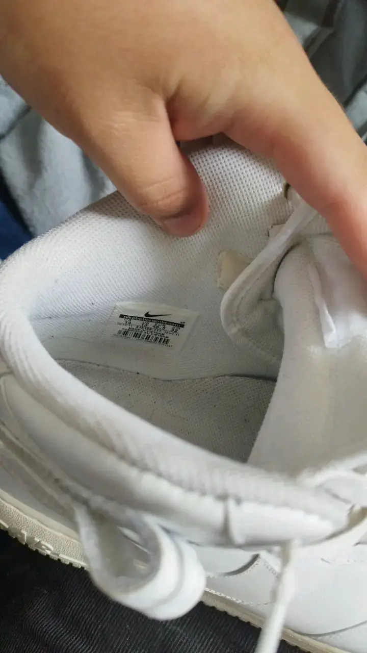 Zapatillas deportivas blancas Nike Air Force - 5