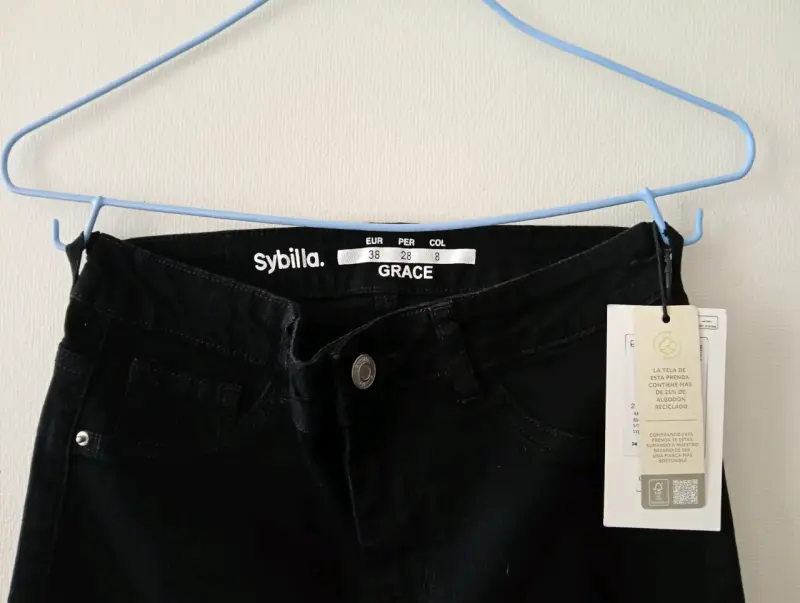 Pantalones acampanados negros Sybilla Grace - 3