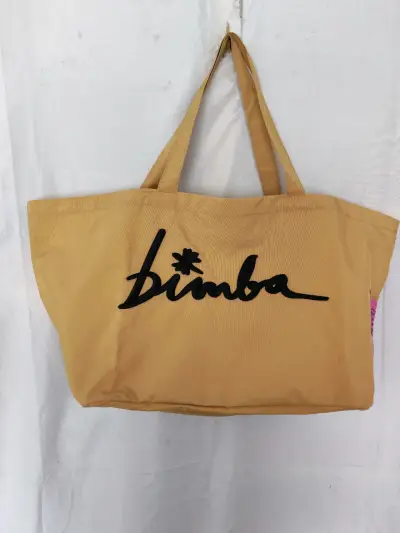 Bolso tote grande Bimba y Lola beige - miniatura 2