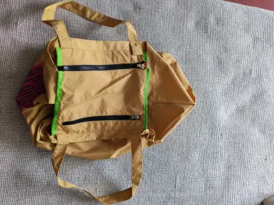 Bolso tote grande Bimba y Lola beige - miniatura 4