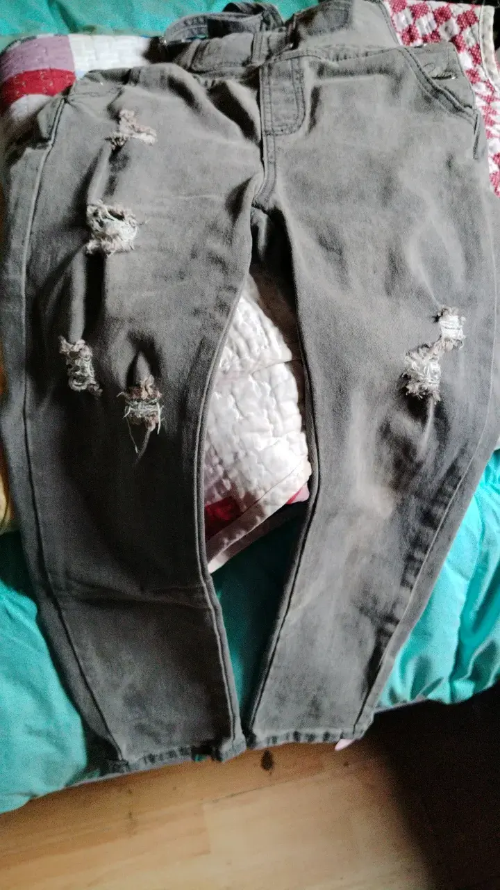 Jardinera Jeans rasgados