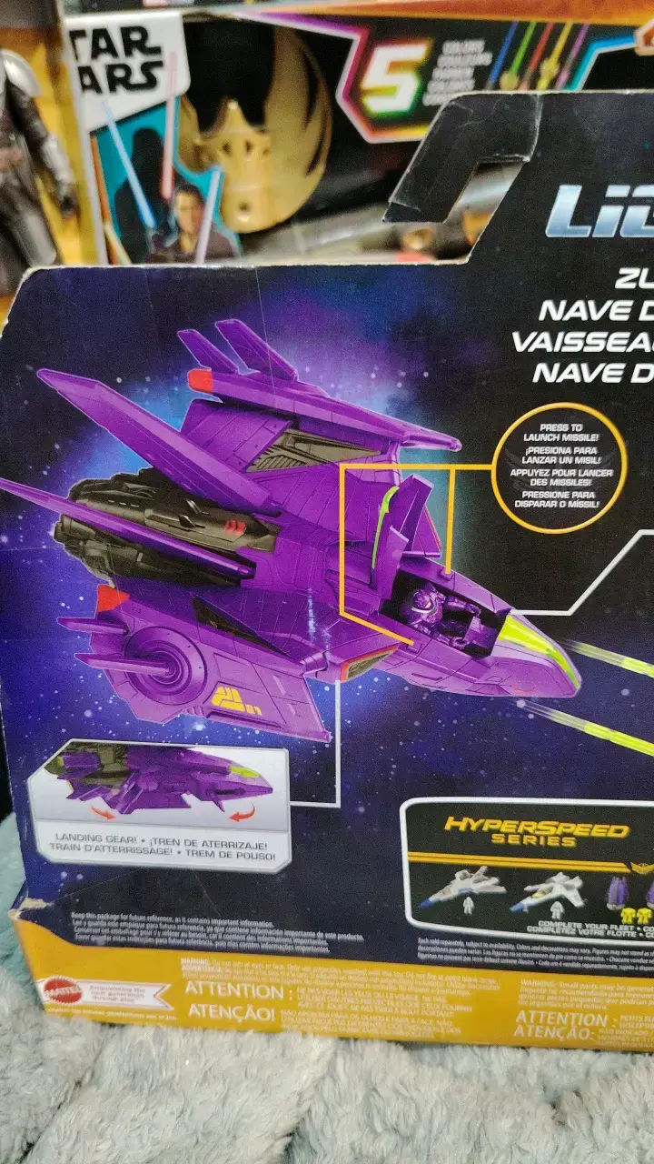 Nave de Combate Zurg Lightyear Disney Pixar - 5