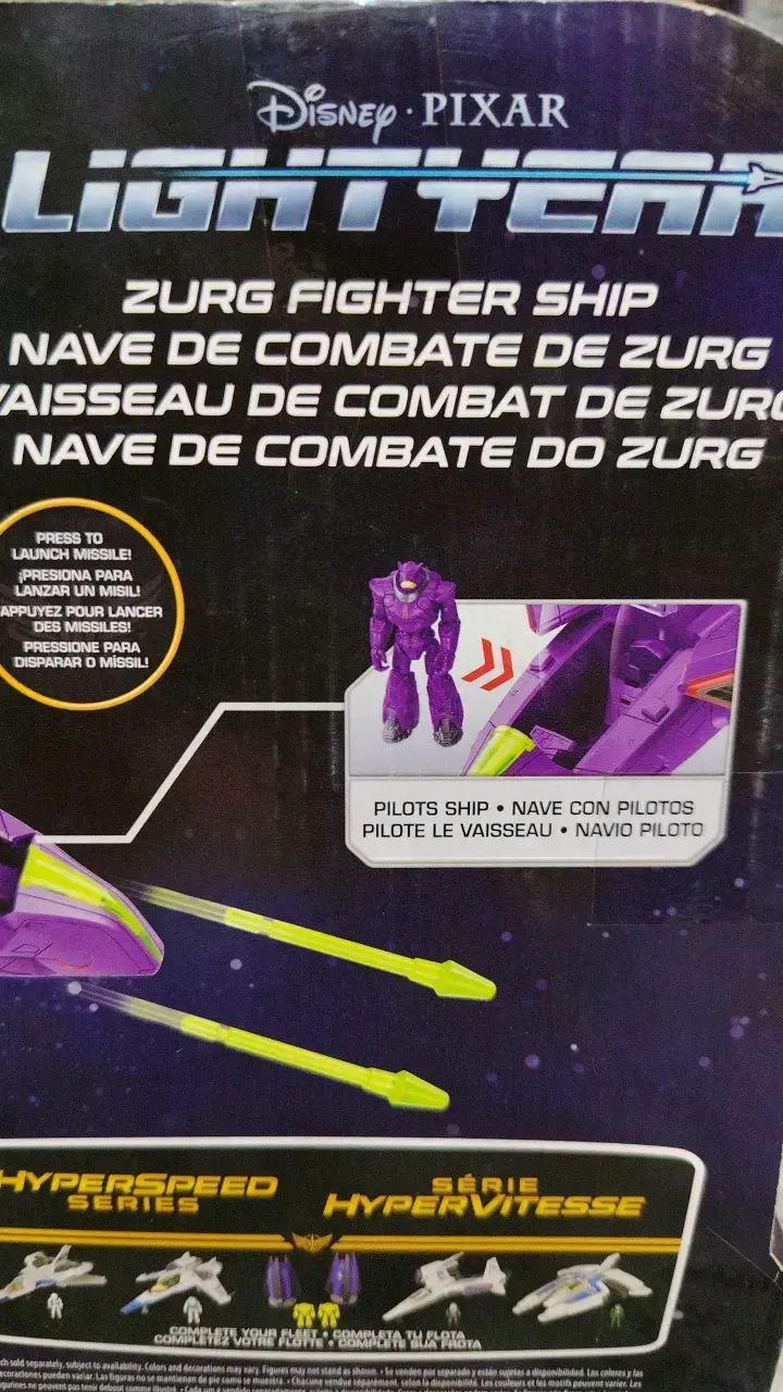 Nave de Combate Zurg Lightyear Disney Pixar - 6