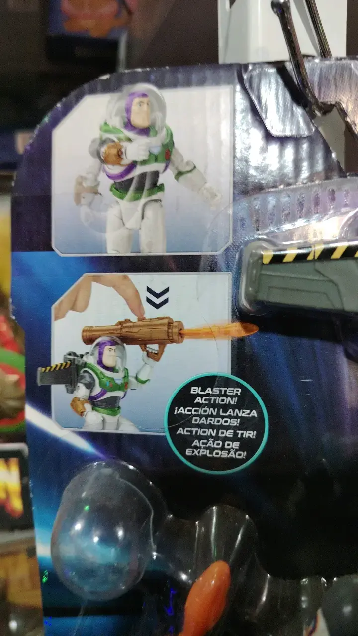 Figura de acción Buzz Lightyear con lanzador - 3
