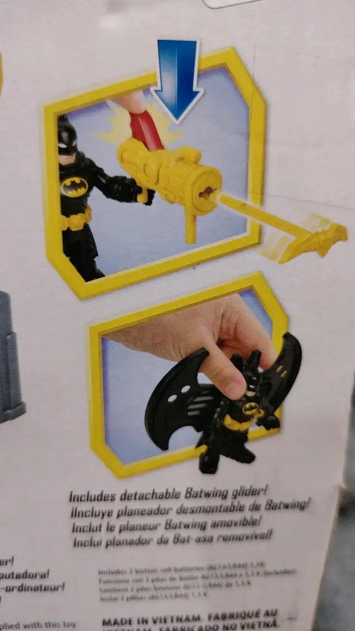 Set de juego Imaginext DC Super Friends Batman - 6