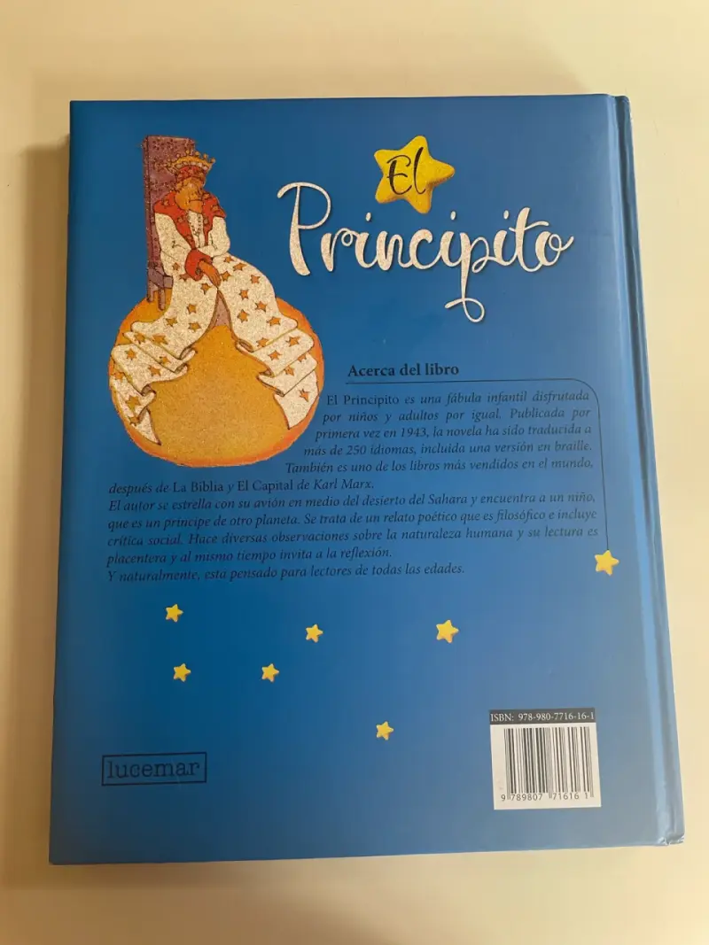 Libro El Principito Lucemar - 2