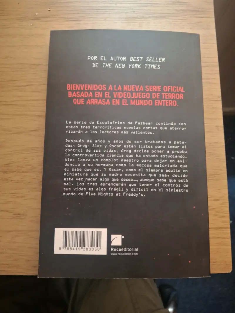Libro FNAF Escalofríos de Fazbear #2 - 2