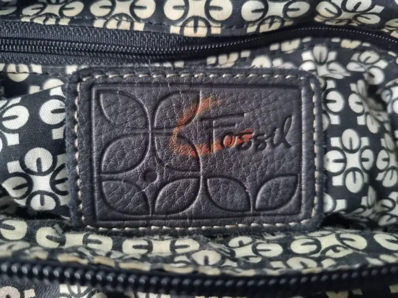 Bolso-bandolera con diseño floral. Fossil. - 3