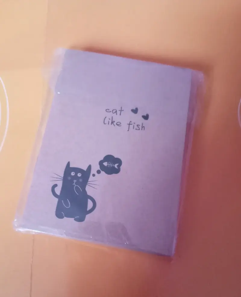 Libreta de croquis con Diseño de Gato - 1