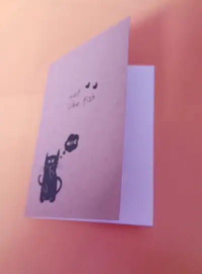 Libreta de croquis con Diseño de Gato - miniatura 2