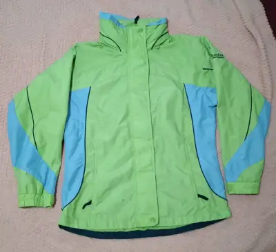 Chaqueta impermeable verde y azul Columbia - miniatura 1