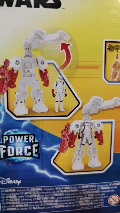 Figura Stormtrooper Star Wars con Armadura Mecánica - miniatura 3