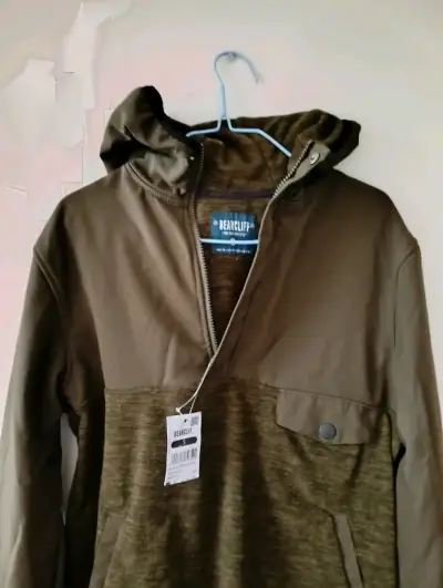 Polerón verde con capucha Bearcliff para hombre - miniatura 2