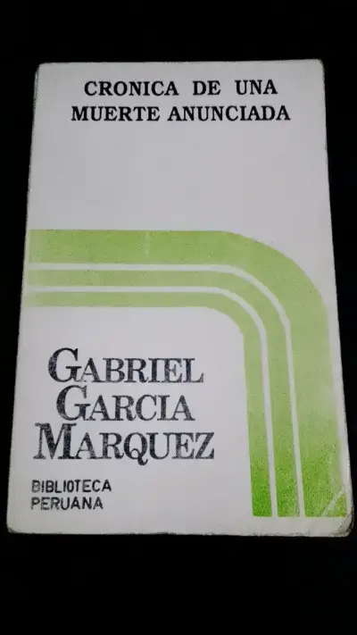 Libro Crónica de una Muerte Anunciada de G. Ga - miniatura 1