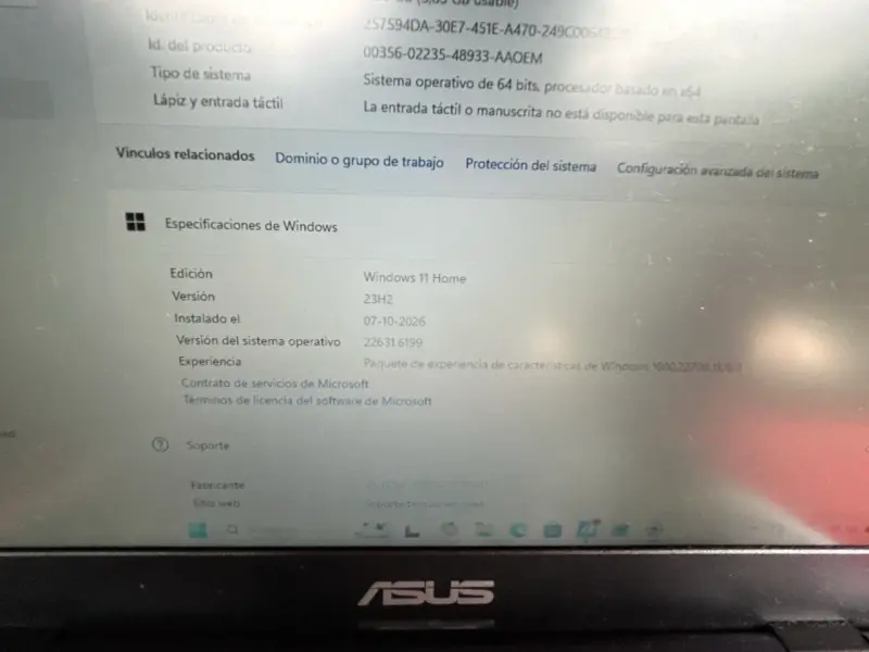 Notebook ASUS VivoBook 12 E210MA 11,6" – 4GB RAM – - 5