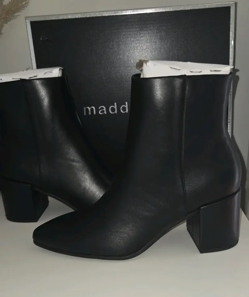 Botines negro con tacón - 2