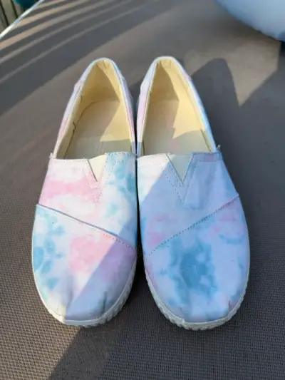 Alpargatas Toms tie-dye pastel para mujer - miniatura 1