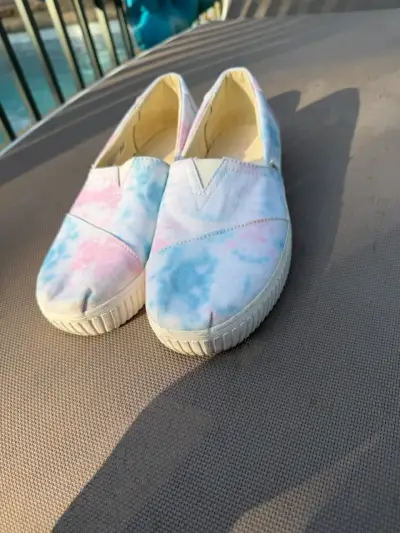Alpargatas Toms tie-dye pastel para mujer - miniatura 2