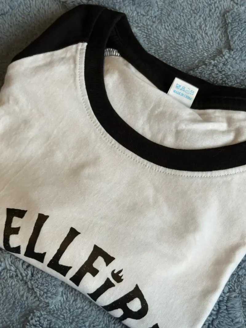 Polera Hellfire Club estilo béisbol Stranger Thing - 3