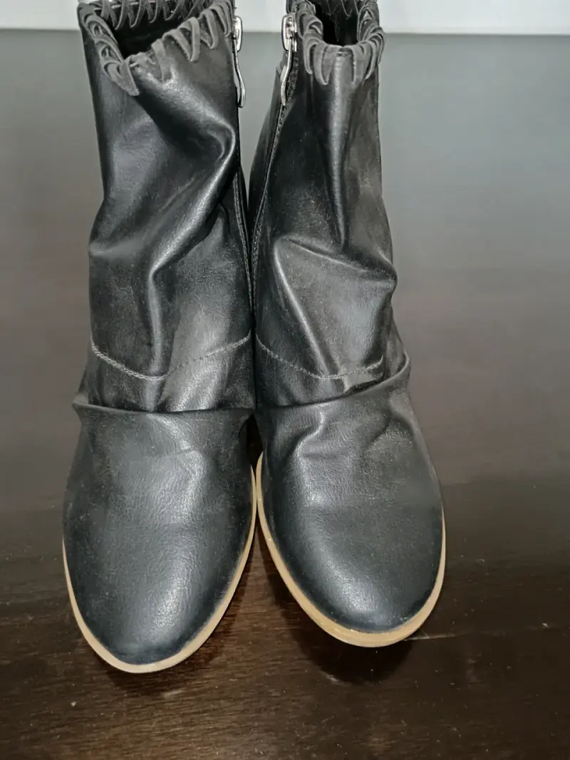 Botines  negro para mujer - 6