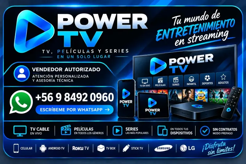 Servicio de Streaming Power TV con Prueba Gratis - 3