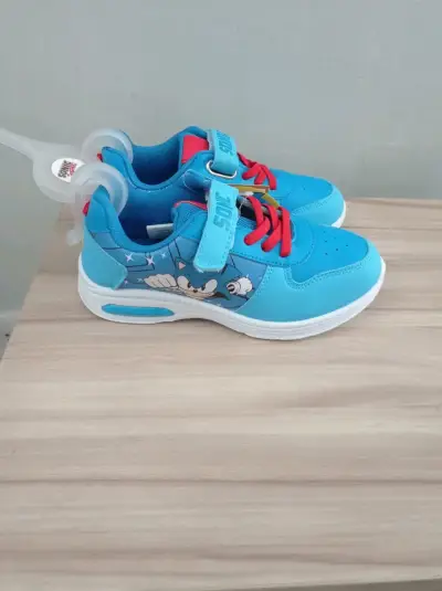 Zapatillas infantiles Sonic y Spiderman - miniatura 1